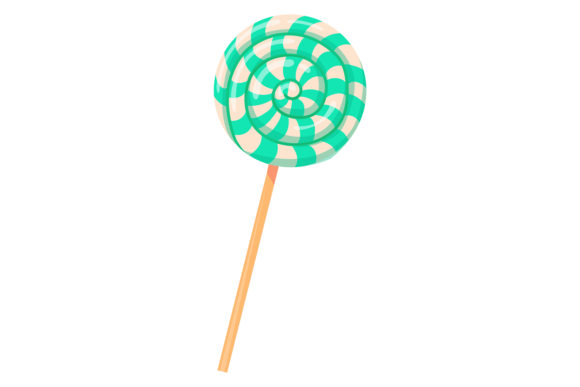 Download Swirl Candy Stick. Sweet Caramel Lollipo - Caramel Collection