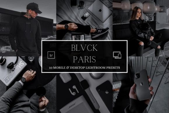 Download 10 Blvck Paris Lightroom Presets - Premium Resources