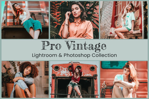 Download Vintage Lightroom Presets Photoshop LUTs - Premium Resources